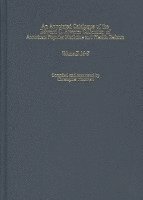 An Annotated Catalogue of the Edward C. Atwater Collection of American Popular Medicine and Health Reform 1