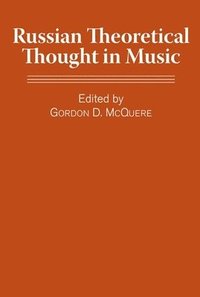 bokomslag Russian Theoretical Thought in Music