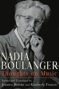 bokomslag Nadia Boulanger