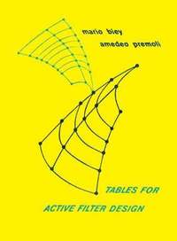 bokomslag Tables for Active Filter Design