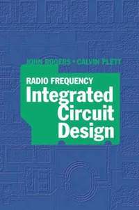 bokomslag Radio Frequency Integrated Circuit Design