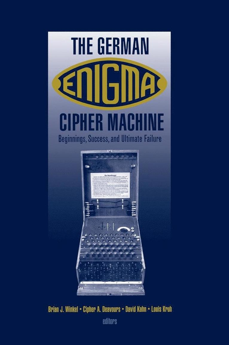 Readings from CRYPTOLOGIA on the Enigma Machine 1