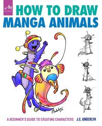 bokomslag How to Draw Manga Animals