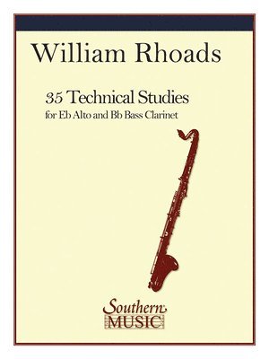 35 Technical Studies: Alto or Bass Clarinet, Häftad