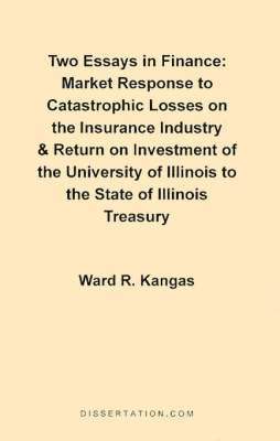 Ward Randall Kangas - Two Essays in Finance, Häftad