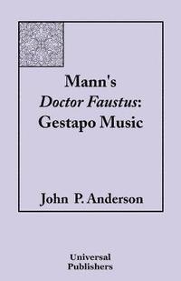 bokomslag Mann's Doctor Faustus