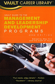 bokomslag Vault Guide to Management and Leadership Development Programs