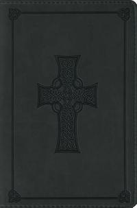 bokomslag Compact Trutone Bible-Esv-Celtic Cross Design