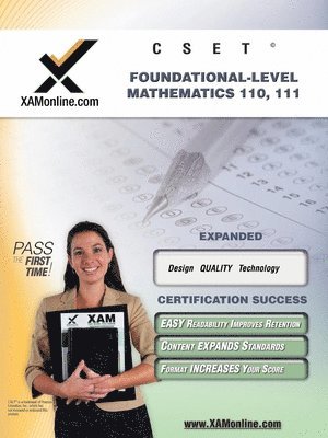 Cset Foundational-Level Mathematics 110, 111 Teacher Certification Test Prep Study Guide 1