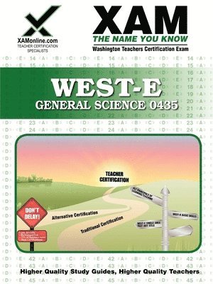 bokomslag West-E General Science 0435 Teacher Certification Test Prep Study Guide