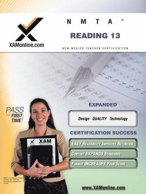 bokomslag Nmta Reading 13 Teacher Certification Test Prep Study Guide