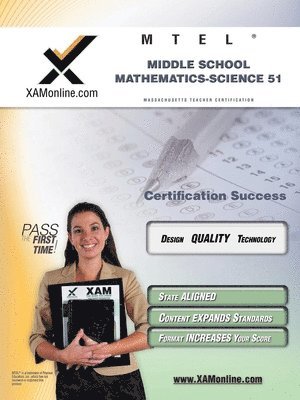 bokomslag MTEL Middle School Mathematics/Science 51 Teacher Certification Test Prep Study Guide