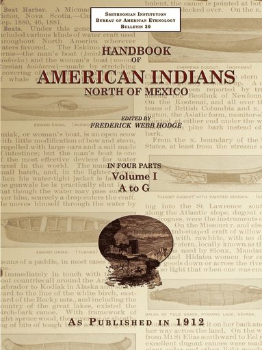 bokomslag Handbook of American Indians North of Mexico V. 1/4