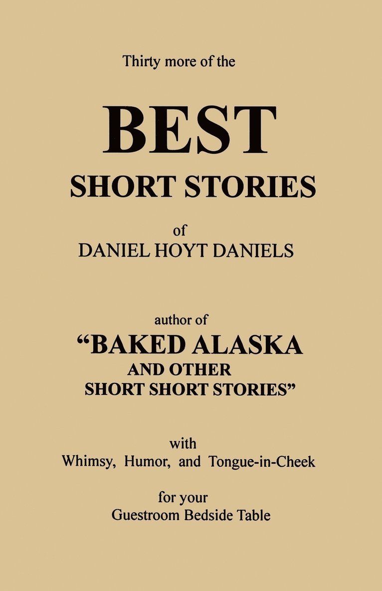 Thirty More of the Best Short Stories 1