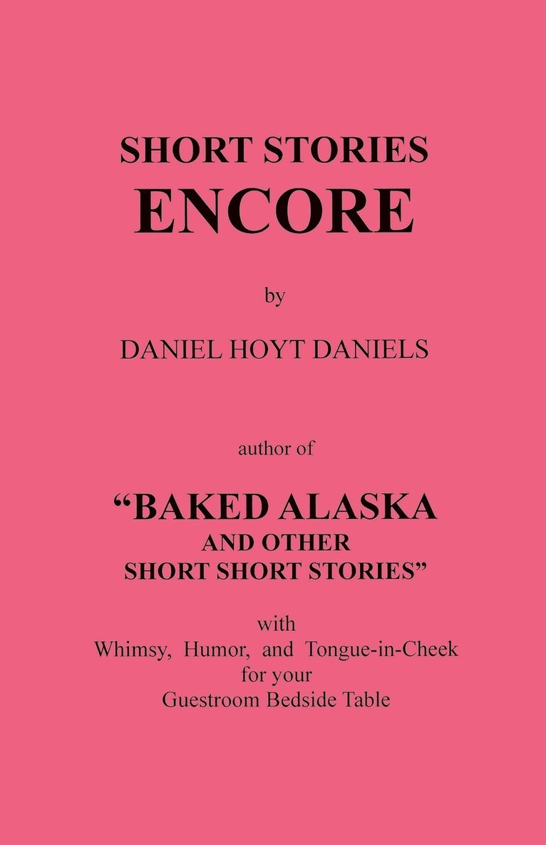 Short Stories Encore 1