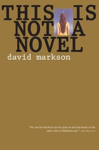 bokomslag This Is Not a Novel