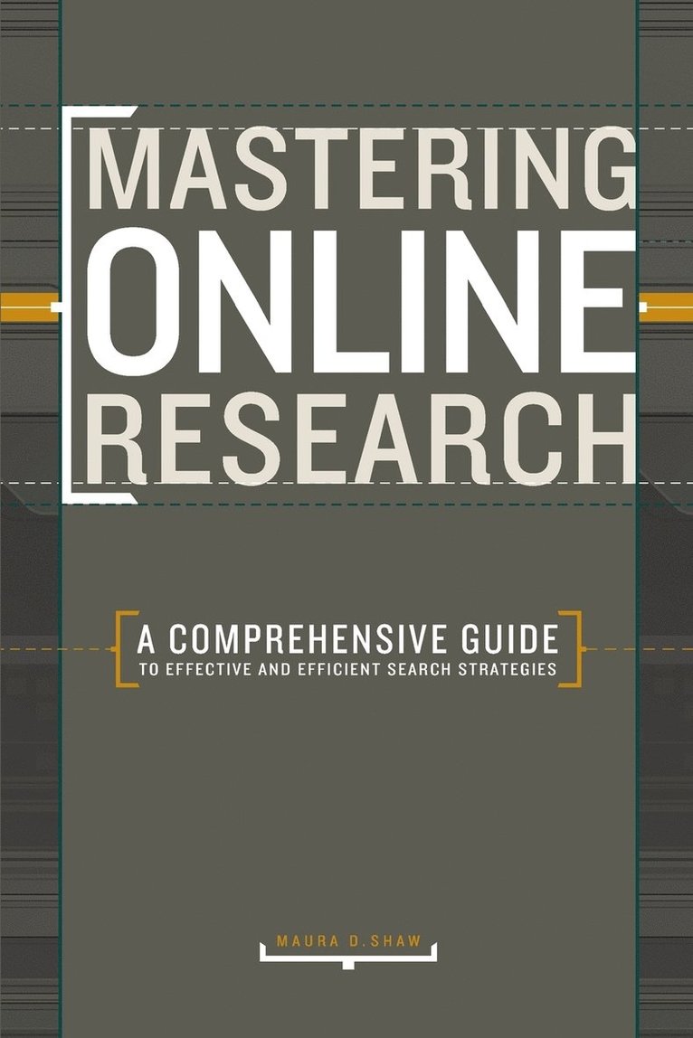 Maura Shaw - Mastering Online Research, Häftad