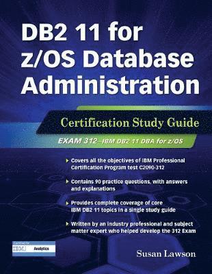 bokomslag DB2 11 for z/OS Database Administration: Certification Study Guide