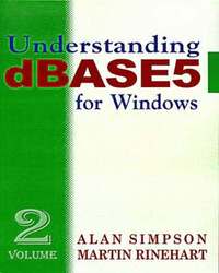 bokomslag Understanding dBASE 5 for Windows