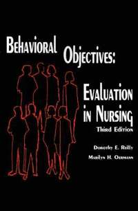 bokomslag Behavioral Objectives--Evaluation in Nursing