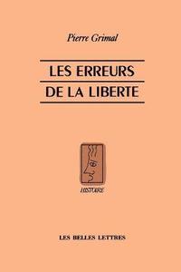 bokomslag Les Erreurs de la Liberte