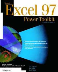 bokomslag Microsoft Excel 97