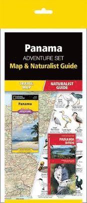 bokomslag Panama Adventure Set : Travel Map & Wildlife Guide