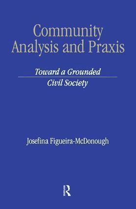 Josefina Figueira-McDonough - Community Analysis and Practice, Inbunden