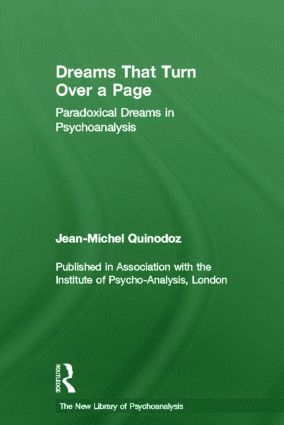 Jean-Michel Quinodoz - Dreams That Turn Over a Page, Inbunden