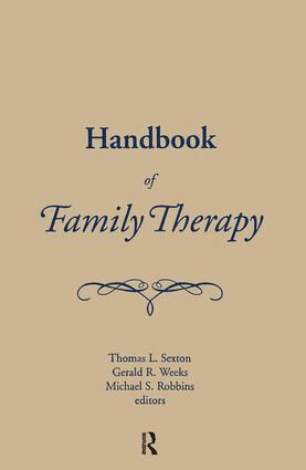 Mike Robbins, Tom Sexton, Gerald Weeks, Thomas L. Sexton, Jay Lebow - Handbook of Family Therapy, Inbunden