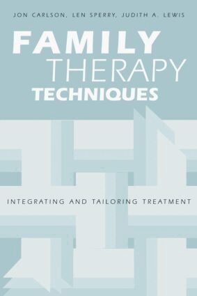 Jon Carlson, Len Sperry, Judith A. Lewis - Family Therapy Techniques, Häftad