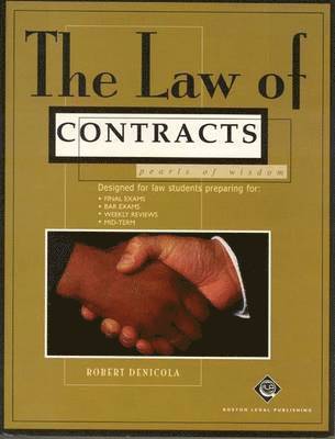 bokomslag The Law of Contracts: Pearls of Wisdom