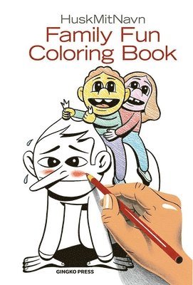 bokomslag HuskMitNavn Coloring Book