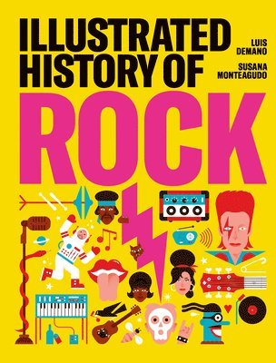 Susana Monteagudo, Luis Demano - Illustrated History of Rock, Inbunden. Tillgänglighet: Lägg i varukorg