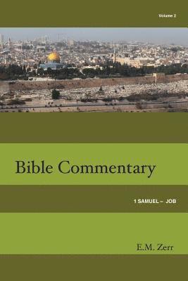 bokomslag Zerr Bible Commentary Vol. 2 1 Samuel - Job