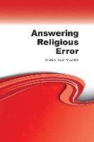 bokomslag Answering Religious Error