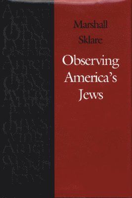 bokomslag Observing America's Jews