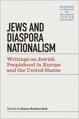 bokomslag Jews and Diaspora Nationalism