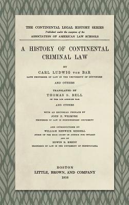 bokomslag History of Continental Criminal Law (1916)