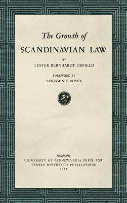 bokomslag The Growth of Scandinavian Law (1953)