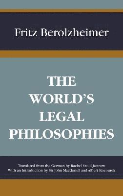 bokomslag The World's Legal Philosophies