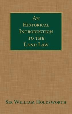 bokomslag An Historical Introduction to the Land Law