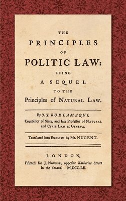 The Principles of Politic Law (1752) 1