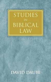 bokomslag Studies in Biblical Law