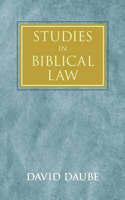 Studies in Biblical Law 1