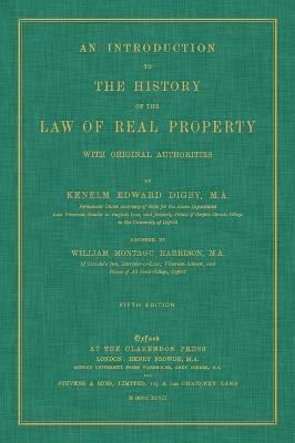 Introduction to the History of the Law of Real Property with Original Authorities