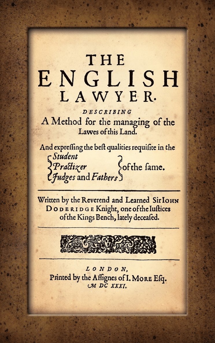 The English Lawyer 1