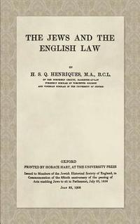 bokomslag Jews and the English Law (1908)