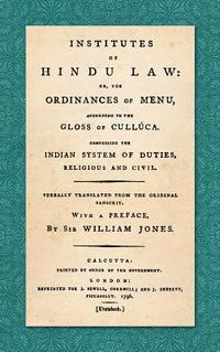 bokomslag Institutes of Hindu Law