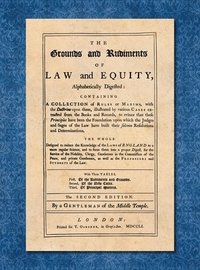 bokomslag The Grounds and Rudiments of Law and Equity Alphabetically Digested... [1751]